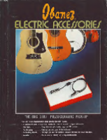 Ibanez 1975-Electric-Accessories - Catalog 